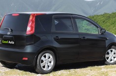 Nissan Note 2005 Баклажан вид сзади