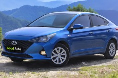 Hyundai Solaris 2021 голубой