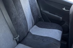 Kia Rio 2019 черный салон сзади